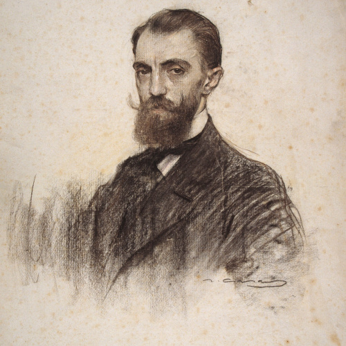 image for: Ramon Casas - Retrat de Joan Moles - Cap a 1906