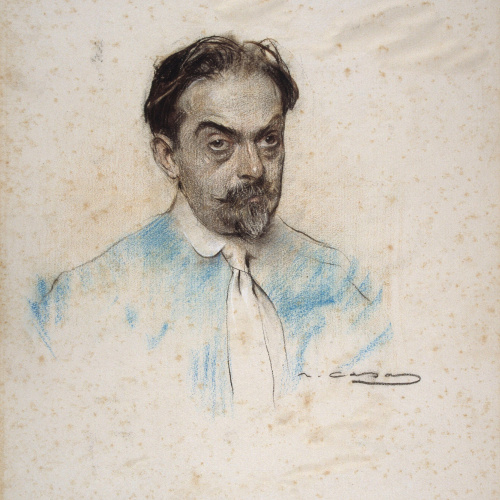 image for: Ramon Casas - Retrat de Josep Miró - Cap a 1904-1908