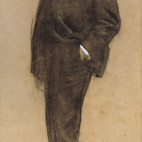 image for: Ramon Casas - Retrat de Josep Masriera - Cap a 1897-1899