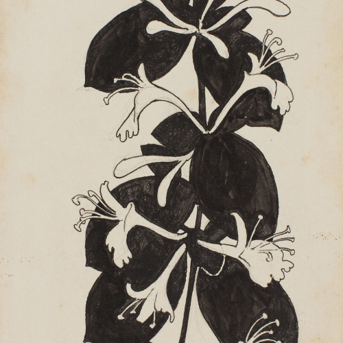 image for: Apel·les Mestres - Branca de xuclamel. Il·lustració per al poema «Liliana» d&#039;Apel·les Mestres - 1902