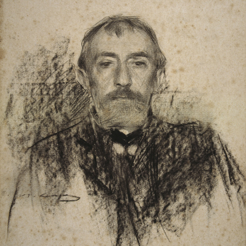 image for: Ramon Casas - Retrat d'Henry Lerolle - Cap a 1902