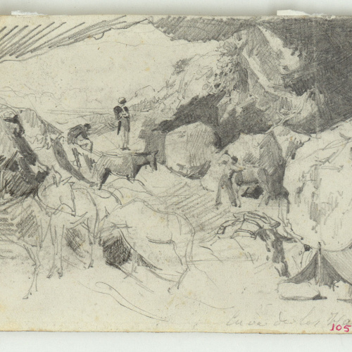 image for: Marià Fortuny - Paisatge marroquí - Cap a 1860-1862