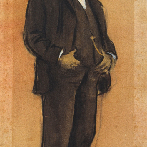 image for: Ramon Casas - Retrat d&#039;Arcadi Mas i Fondevila - Cap a 1897-1899