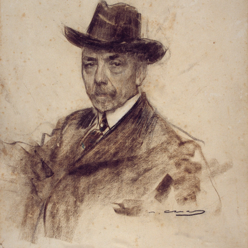 image for: Ramon Casas - Retrat de Juli Marial - Cap a 1906