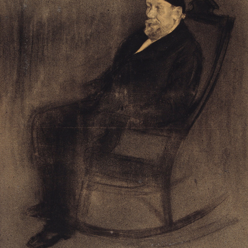 image for: Ramon Casas - Retrat de Joan Mañé i Flaquer - Cap a 1897-1899