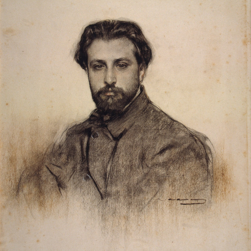 image for: Ramon Casas - Retrat de Joan Manén - Cap a 1903