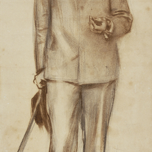 image for: Ramon Casas - Retrat de Josep Llimona - Cap a 1900