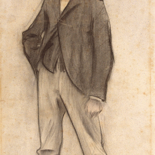 image for: Ramon Casas - Retrat de Ramon Llisas - Cap a 1897-1899