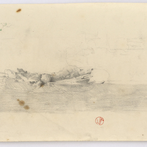 image for: Marià Fortuny - Paisatge [?] - Cap a 1867-1872