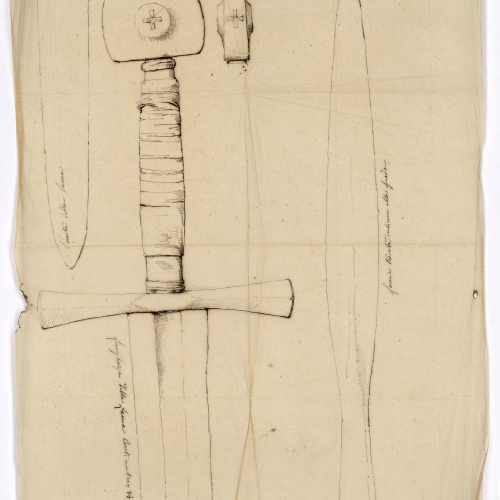 image for: Marià Fortuny - Espasa i llança - Cap a 1863-1866