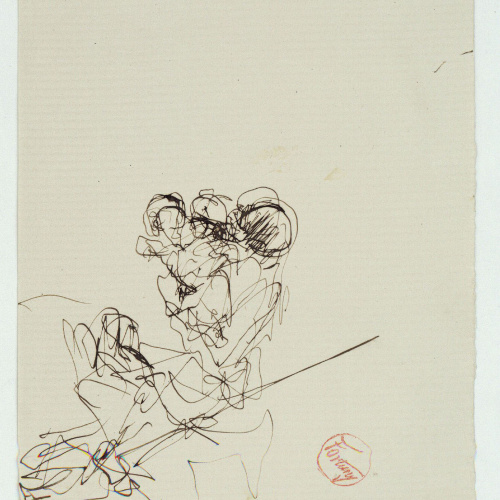 image for: Marià Fortuny - Croquis inconcret - Cap a 1867-1874