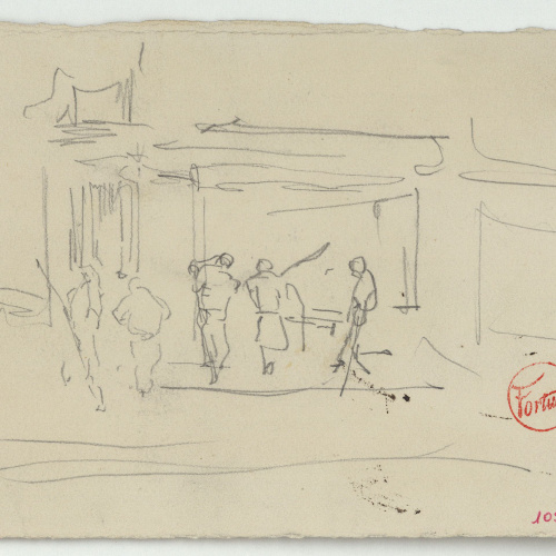 image for: Marià Fortuny - Figures - Cap a 1863-1866