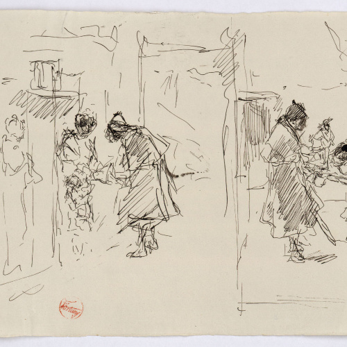 image for: Marià Fortuny - Grups de figures - Cap a 1870-1872