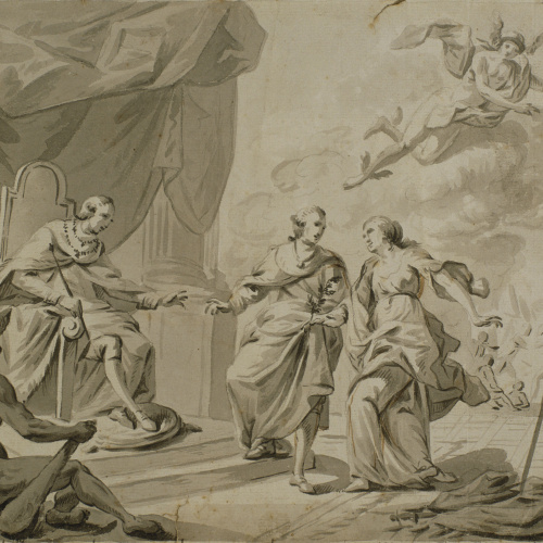 image for: Pau Montaña Cantó - Estudi per al quadre «Al·legoria de la Pau de Basilea» - 1796
