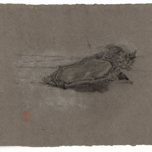 image for: Marià Fortuny - Cornucòpia (anvers) / Coloms (revers) - Cap a 1867-1870