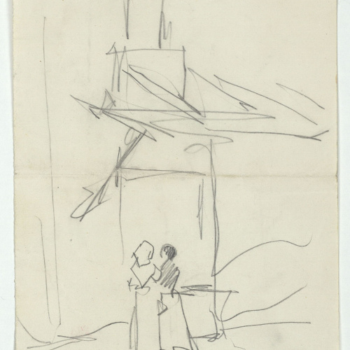 image for: Marià Fortuny - Figures femenines al carrer - Cap a 1870-1872