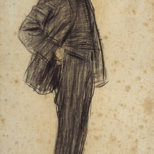 image for: Ramon Casas - Retrat de Xavier Gosé - Cap a 1903
