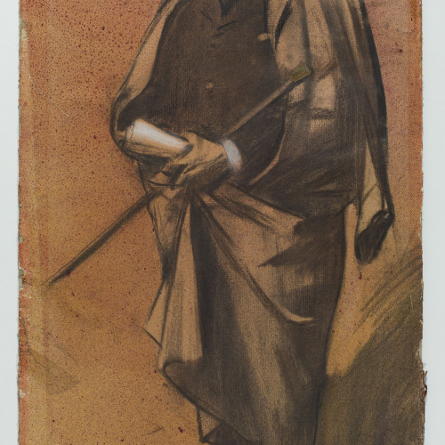 Ramon Casas - Retrat de Pompeu Gener i Babot, «Peius» - Cap a 1897-1899 image for: Ramon Casas - Retrat de Pompeu Gener i Babot, «Peius» - Cap a 1897-1899