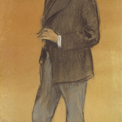 image for: Ramon Casas - Retrat de Leandre Galceran - Cap a 1897-1899