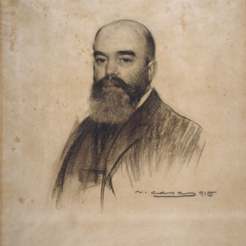 image for: Ramon Casas - Retrat de Joan Garriga - 1915