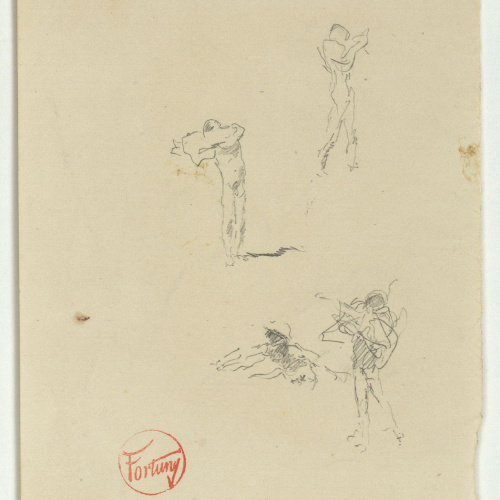 image for: Marià Fortuny - Nens despullant-se - Cap a 1874