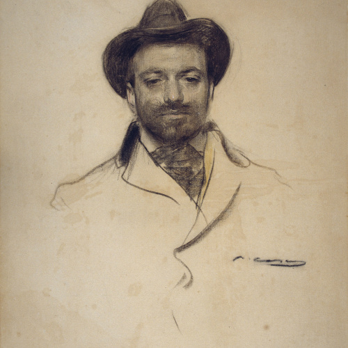 image for: Ramon Casas - Retrat de Josep Maria Sert - Cap a 1904
