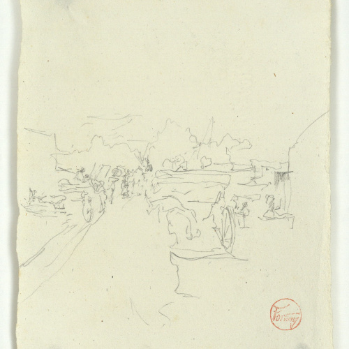 image for: Marià Fortuny - Croquis de paisatge - Cap a 1874
