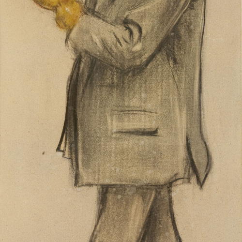 image for: Ramon Casas - Retrat d&#039;Antoni de Ferrater - Cap a 1897-1899