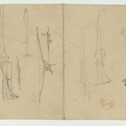 image for: Marià Fortuny - Pistoles - Cap a 1863-1872