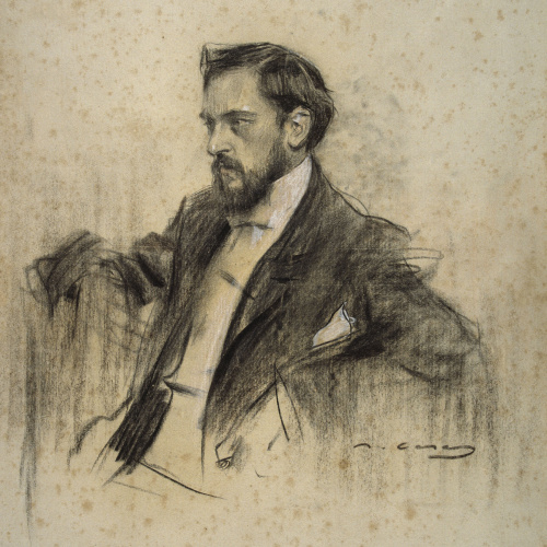 image for: Ramon Casas - Retrat de Rafael Domènech - 1904