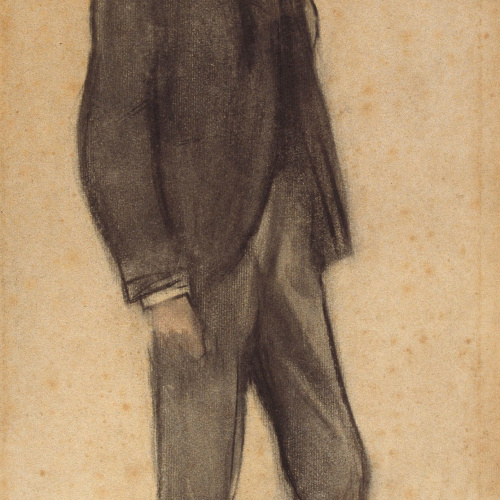 image for: Ramon Casas - Retrat de Carles Costa - Cap a 1897-1898