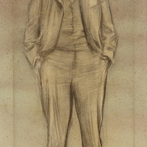 image for: Ramon Casas - Retrat d&#039;Enric Clarasó - Cap a 1897-1899