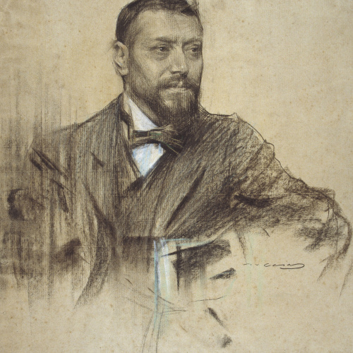 image for: Ramon Casas - Retrat de José Francos Rodríguez - Cap a 1904-1905