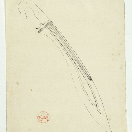 image for: Marià Fortuny - Falcata ibèrica - Cap a 1867-1872