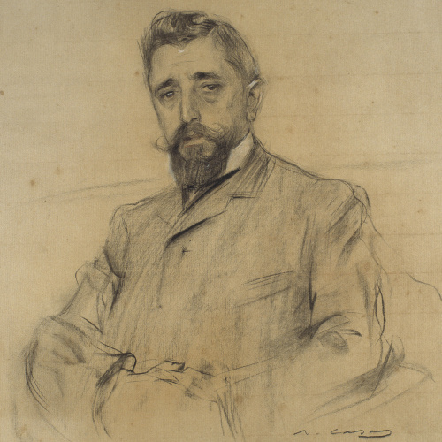 image for: Ramon Casas - Retrat de Manuel Fabra - Cap a 1906-1908