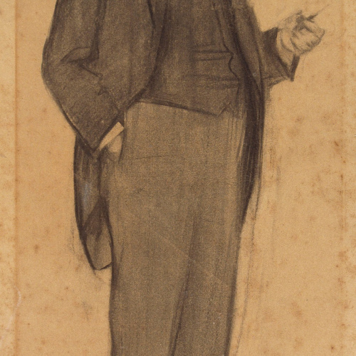 image for: Ramon Casas - Retrat de Manuel Duran i Ventosa - Cap a 1897-1899
