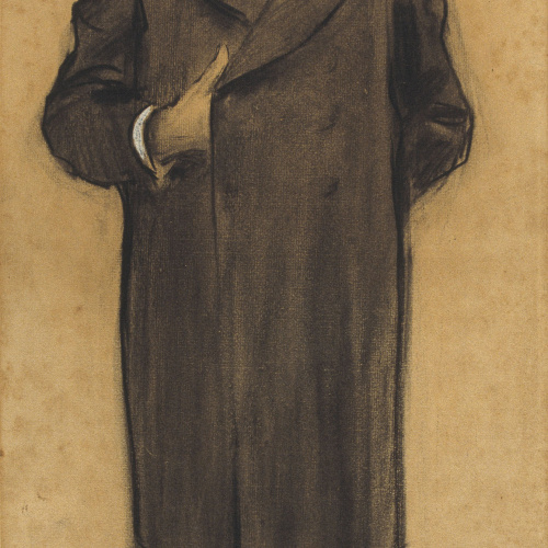 image for: Ramon Casas - Retrat de Manuel Duran i Bas - Cap a 1897-1898