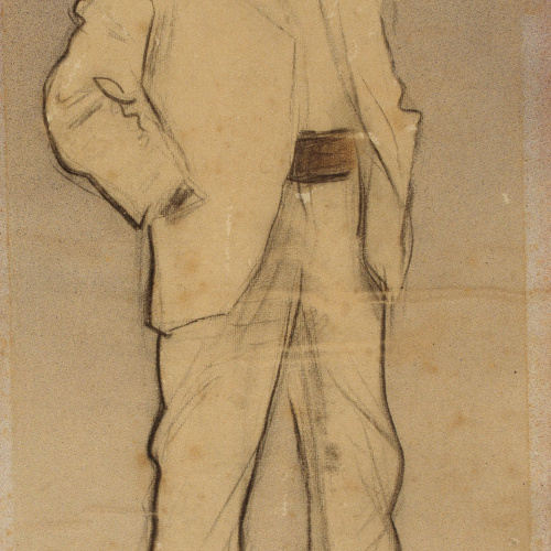 image for: Ramon Casas - Retrat de Josep Cusachs - Cap a 1897-1899