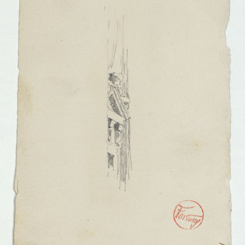 image for: Marià Fortuny - Estructura arquitectònica - Cap a 1867-1872