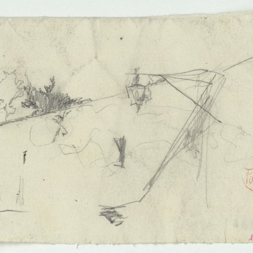 image for: Marià Fortuny - Mur i fanal - Cap a 1870-1872