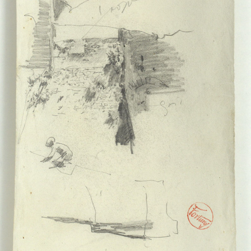 image for: Marià Fortuny - Resta arquitectònica - Cap a 1874
