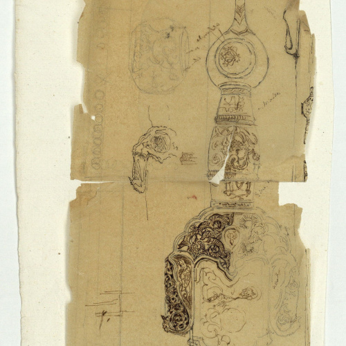 image for: Marià Fortuny - Calc d&#039;espasa d&#039;estil musulmà - Cap a 1870-1872