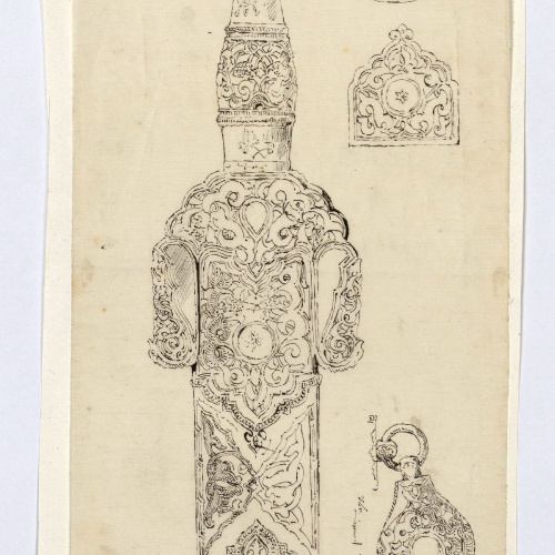 image for: Marià Fortuny - Calc d&#039;espasa d&#039;estil musulmà - Cap a 1870-1872