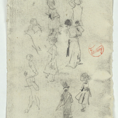 image for: Marià Fortuny - Figures - Cap a 1863-1867