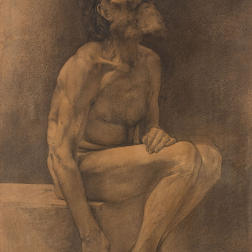 image for: Miquel Blay - Estudi per a l&#039;escultura «Els primers freds» - 1892