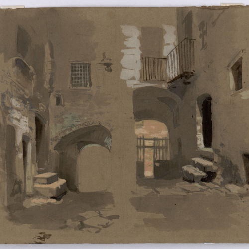 image for: Marià Fortuny - Carrer - Cap a 1870-1872