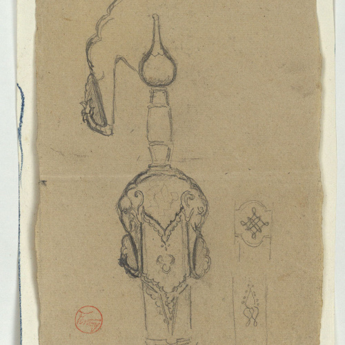 image for: Marià Fortuny - Espasa d&#039;estil musulmà - Cap 1863-1866