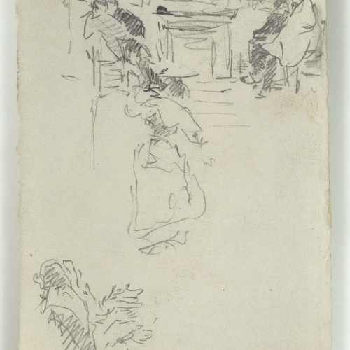 image for: Marià Fortuny - Figures en una sala - Cap a 1863-1865