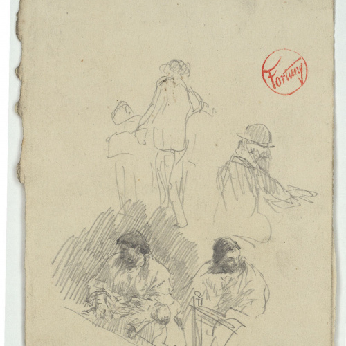 image for: Marià Fortuny - Figures - Cap a 1863-1867