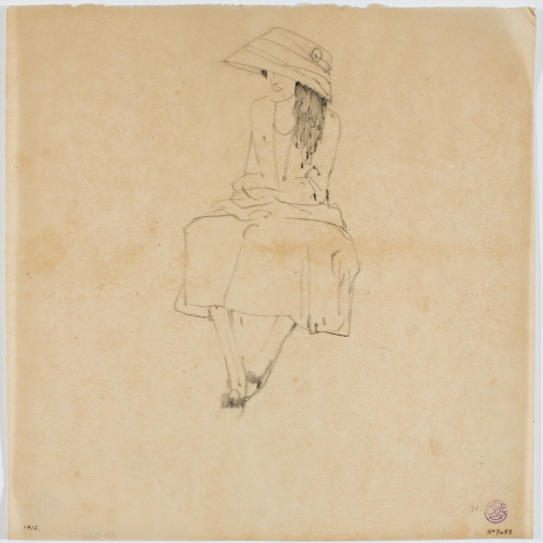 image for: Francesc Xavier Gosé - Noia asseguda - Cap a 1910